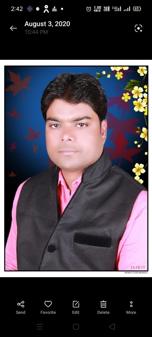 जुझारू नेतृत्व, सामाजिक समर्पण और कर्मठता के प्रतीक विष्णु देवांगन जी को जन्मदिन की हार्दिक शुभकामनाएँ।