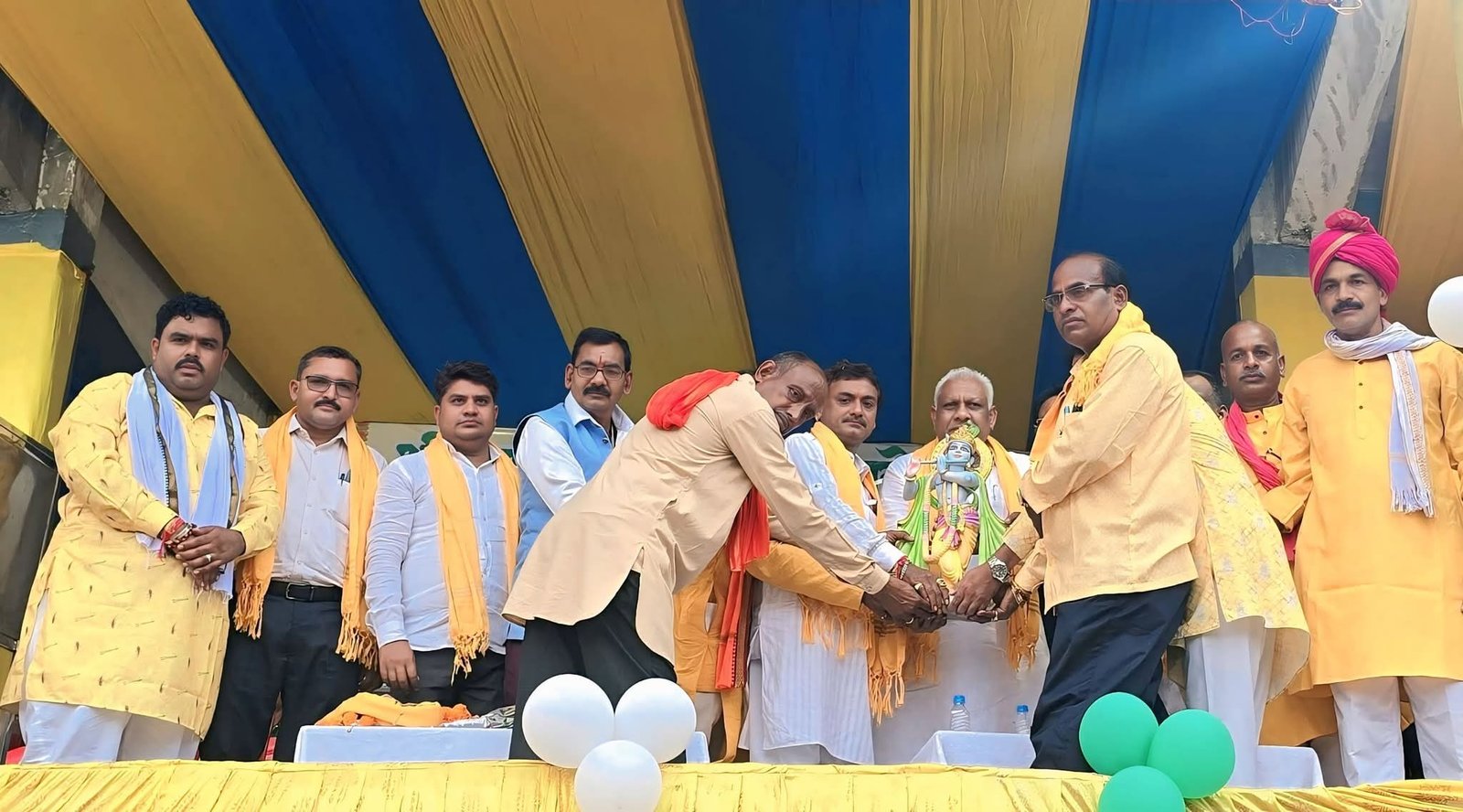 मुंगेली में पहली बार भव्य श्रीकृष्ण जन्माष्टमी एवं दहीहांडी प्रतियोगिता का आयोजन, उमड़ा जनसैलाब