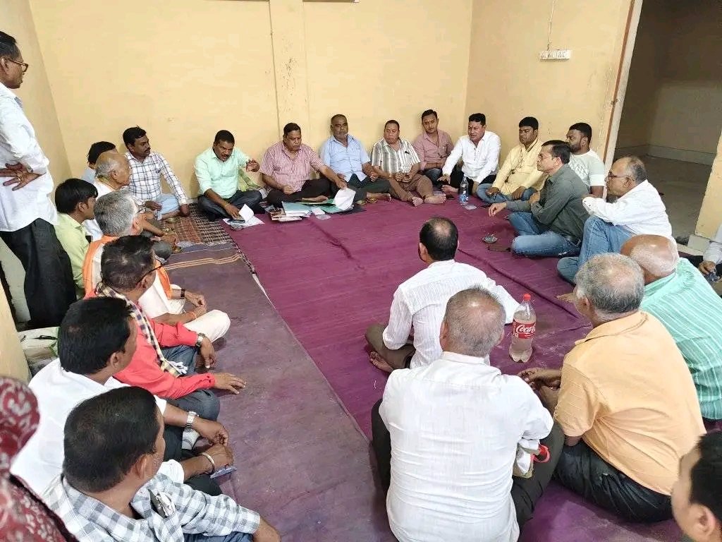 सात गांव देवांगन समाज कल्याण समिति की मासिक बैठक संपन्न